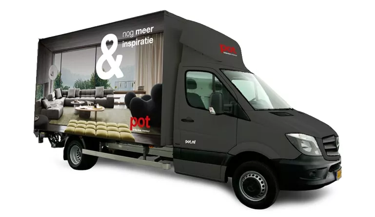 Pot vrachtwagen Pot vrachtwagen