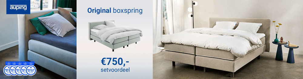 Auping original setvoordeel bij pot interieur