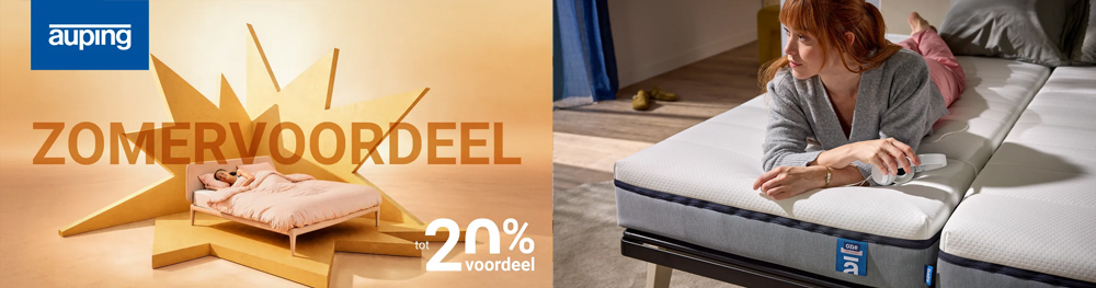 Auping zomervoordeel