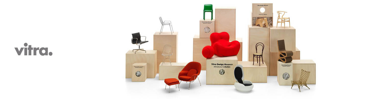 Vitra miniaturen collectie