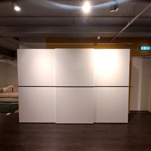 Nova Mobili kledingkast wit 