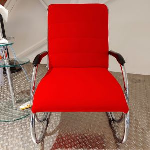 Gispen Schuitema PS 1 fauteuil rood 