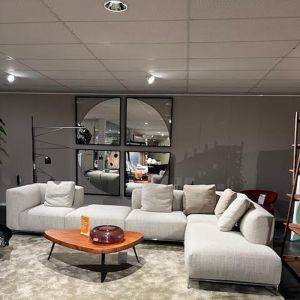 Cassina Mex Hi hoekbank beige 