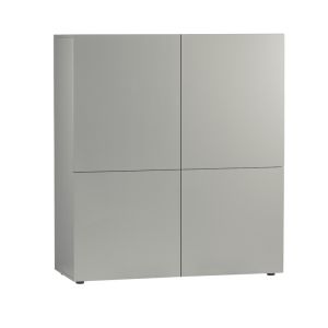 LEEF Kuubo kast crème wit 