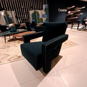 Cassina Utrecht fauteuil blauwgroen 