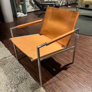 Spectrum Tuigleer fauteuil - Cognac 