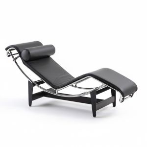 Cassina 4 Chaise longue à reglage continu scozia grafite 
