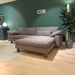 Cor Conseta hoekbank taupe 
