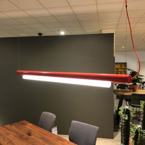 ANDlight Pipeline 125 hanglamp rood 