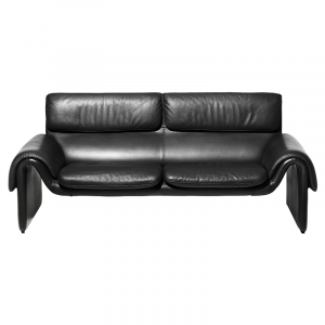 de Sede DS-2011 2,5-zitsbank living leer black 
