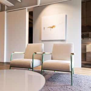 Vitra De Salon fauteuil creme 