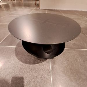 MDF Italia Metodo salontafel zwart nickel diameter 40 cm 