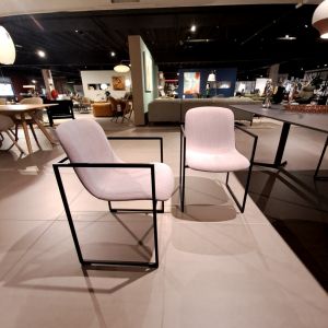 Arco Frame II eetkamerstoel (set van 4) bruin 