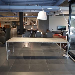 Arco Slim Dot Dot Dot eettafel - 240x90 grijs 