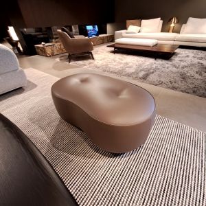 Minotti Torii ottoman beige 