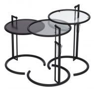 ClassiCon E1027 bijzettafel zwart frame