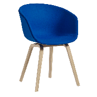 HAY About A Chair AAC 23 eetkamerstoel blauw