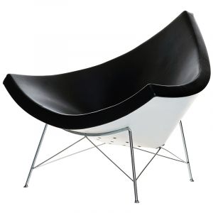 Vitra Coconut Chair fauteuil zwart