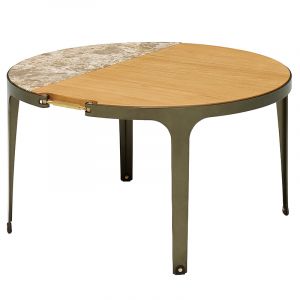 Linteloo Clamp salontafel hoog monaco & smoked oak