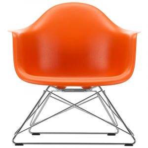 Vitra Eames LAR fauteuil rusty orange