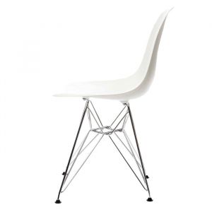 Vitra Eames Plastic Chair DSR wit 
