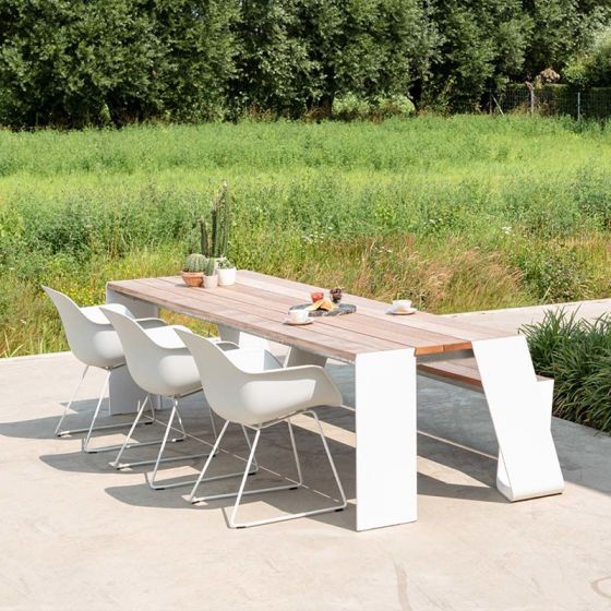 Ondergedompeld Ook Productiviteit Extremis Hopper Combo outdoor tafel | Pot interieur