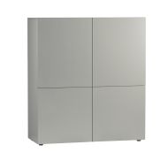 LEEF Kuubo kast crème wit 