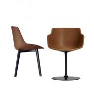 MDF Italia Flow Leather stoel