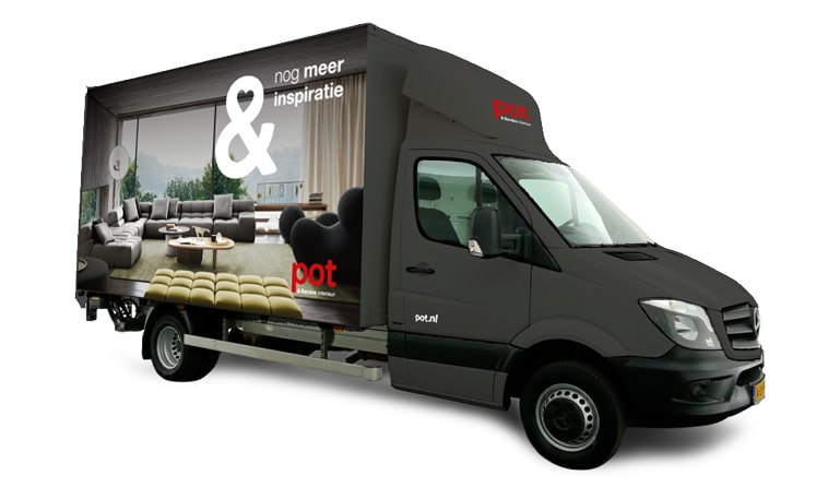 Pot vrachtwagen Pot vrachtwagen