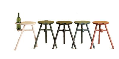 Pode Bottle Stool bijzettafel