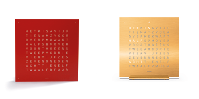 Biegert & Funk Qlocktwo klok 