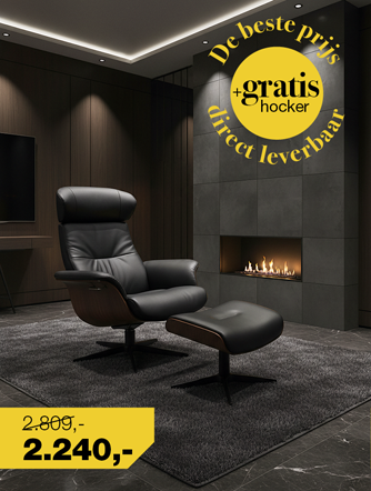 Conform Time Out relaxfauteuil & hocker